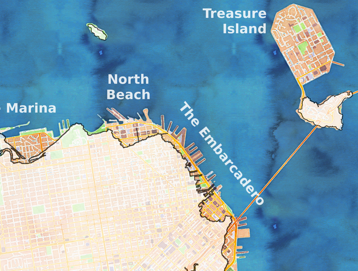 What Parts of San Francisco are Built on Land Fill?
